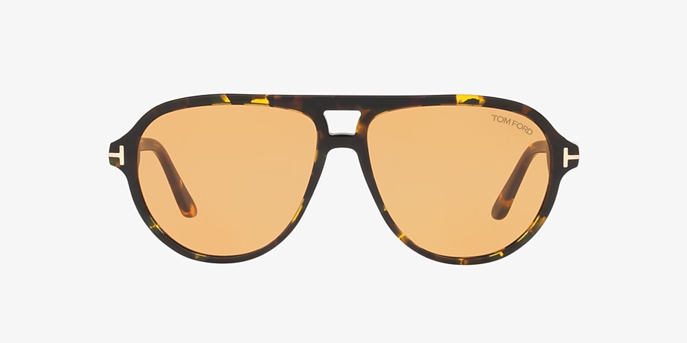 Tom FT0932 59 Brown & Tortoise Sunglasses | USA