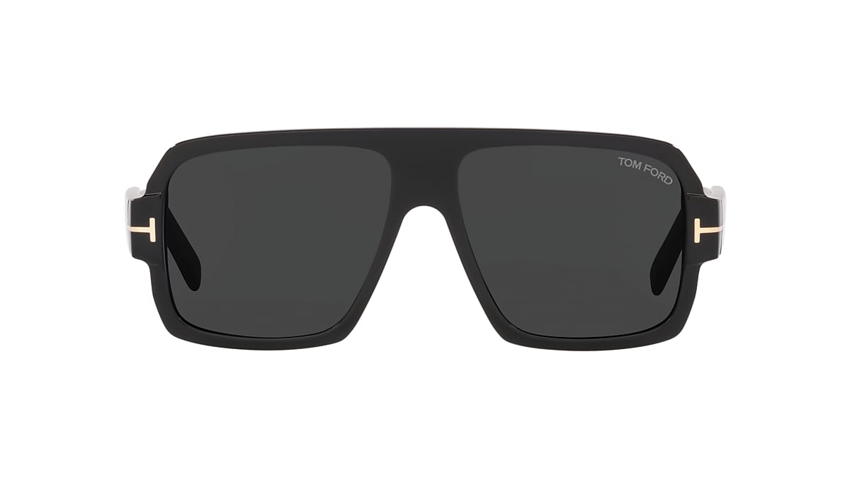 Tom Ford FT0933 58 Grey & Shiny Black Sunglasses | Sunglass Hut Australia