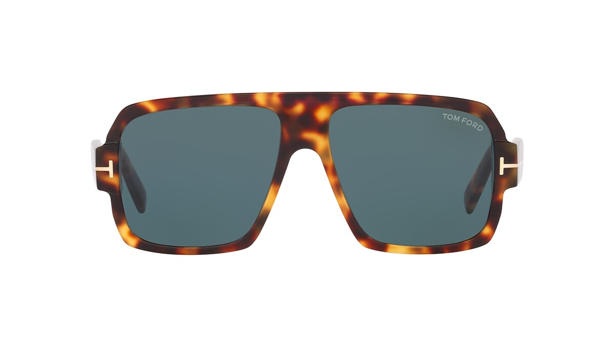 TOM FORD FT0933 Tortoise Blonde - Men Luxury Sunglasses, Blue Lens