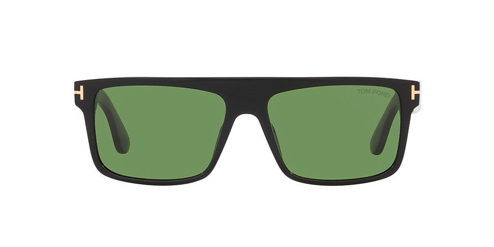 Tom Ford FT0999 58 Green & Black Shiny Sunglasses | Sunglass