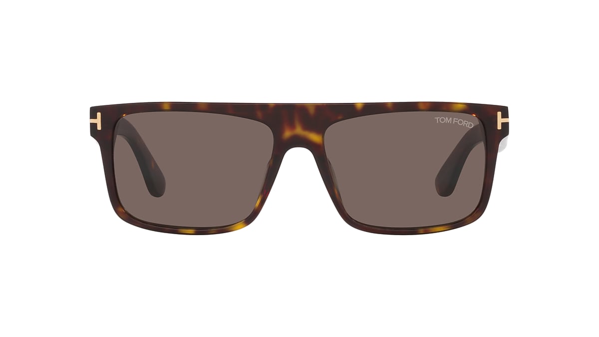 Tom Ford FT0999 58 Grey & Brown Dark Sunglasses | Sunglass Hut USA