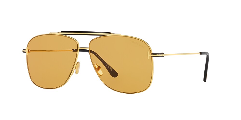 Tom ford store yellow sunglasses