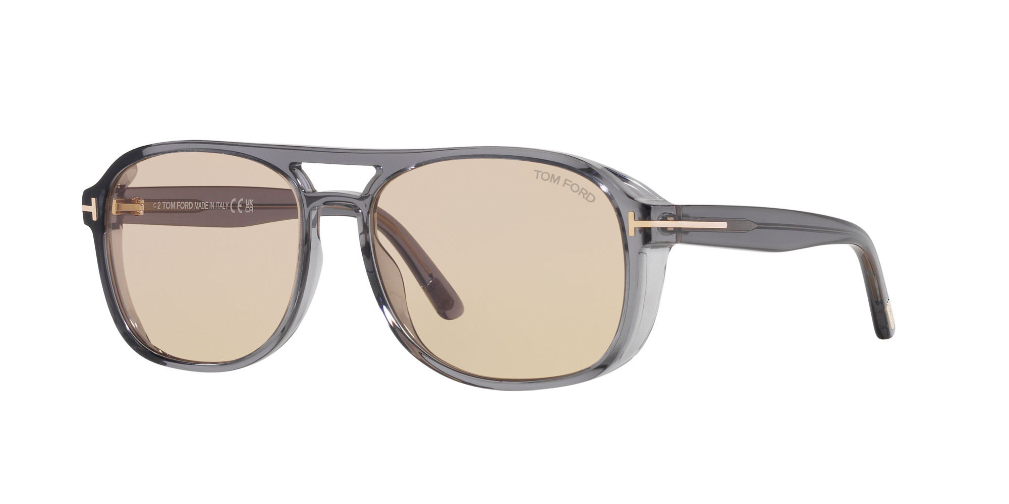 TOM FORD EYEWEAR Cecil Aviator-Style Acetate Sunglasses for Men | MR PORTER