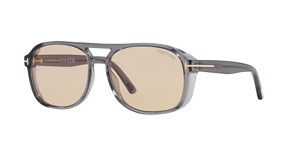 Tom Ford Rosco 58 Brown & Grey Sunglasses | Sunglass Hut USA