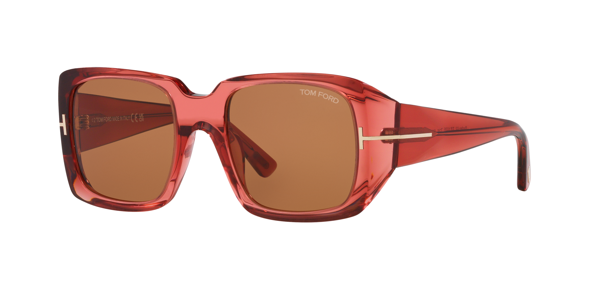 Tom Ford Woman Sunglasses Tr001641 Ryder In Brown