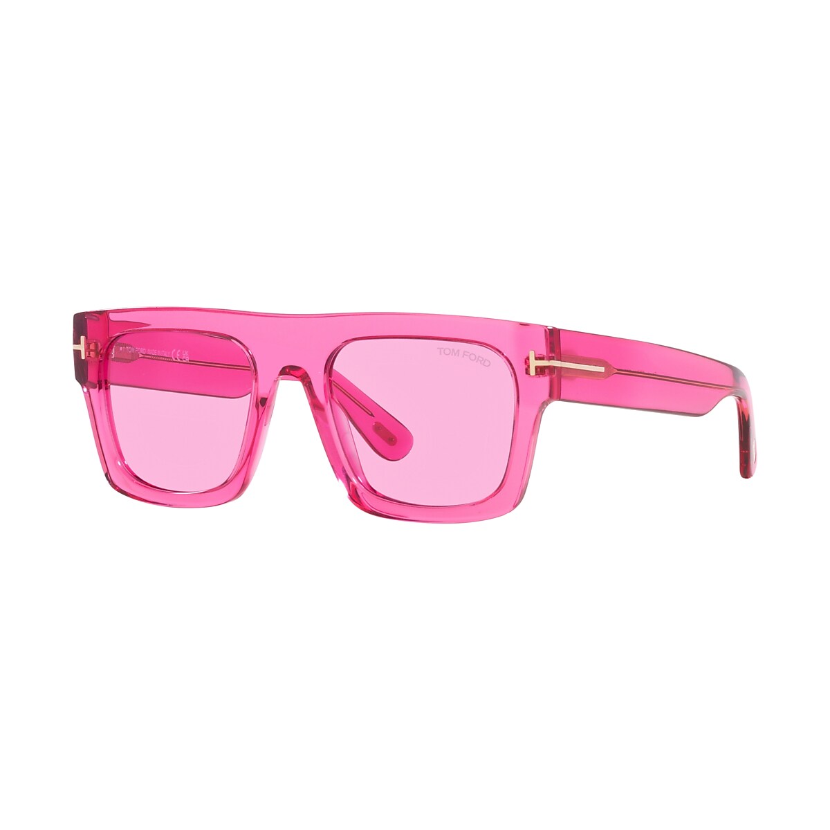TOM FORD TR001029 Pink - Male Luxury Sunglasses, Pink Lens