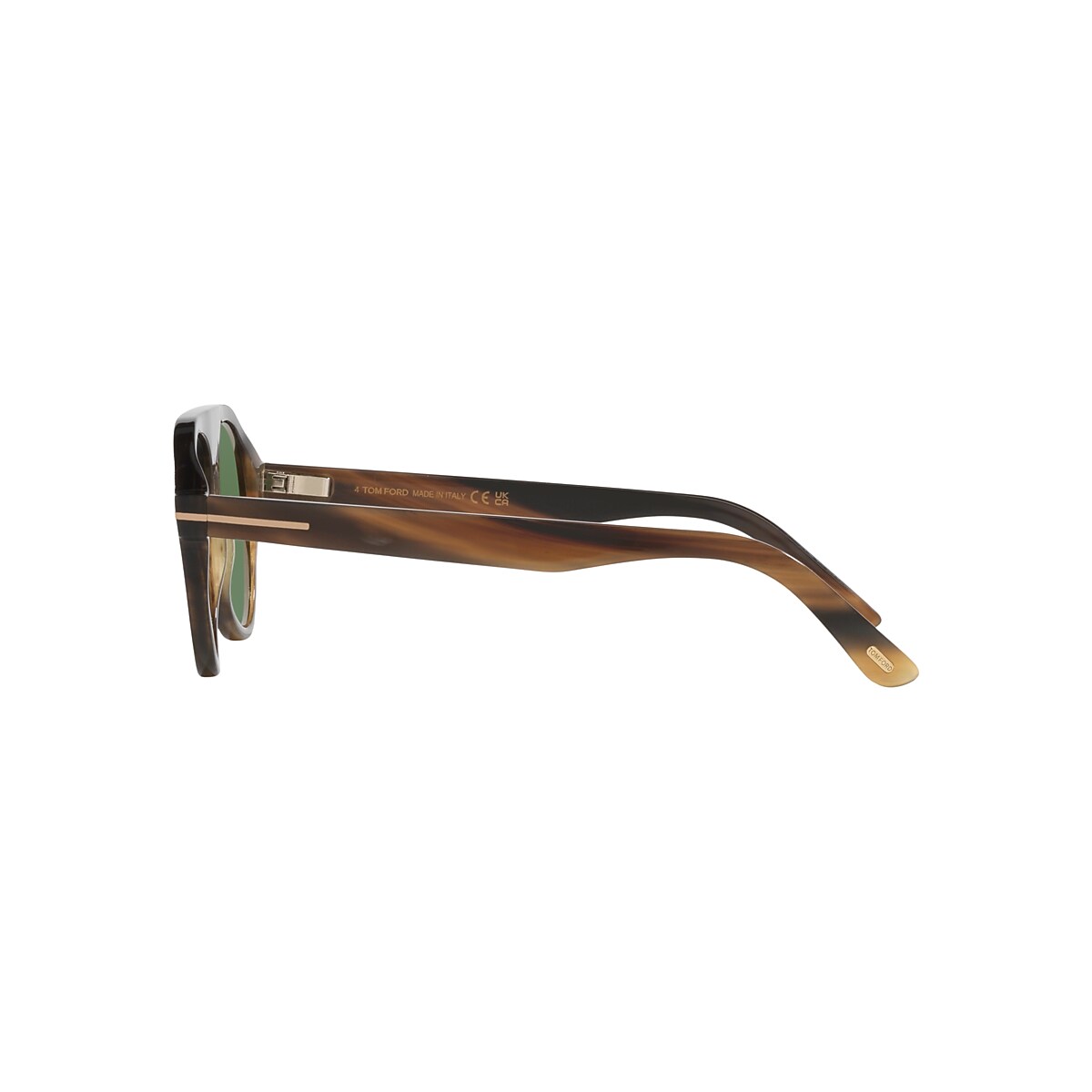 Tom Ford FT1047-P XL (54 - 18) with Green lenses and Brown