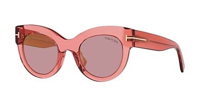 Tom Ford Lucilla 51 Purple & Pink Sunglasses | Sunglass Hut USA