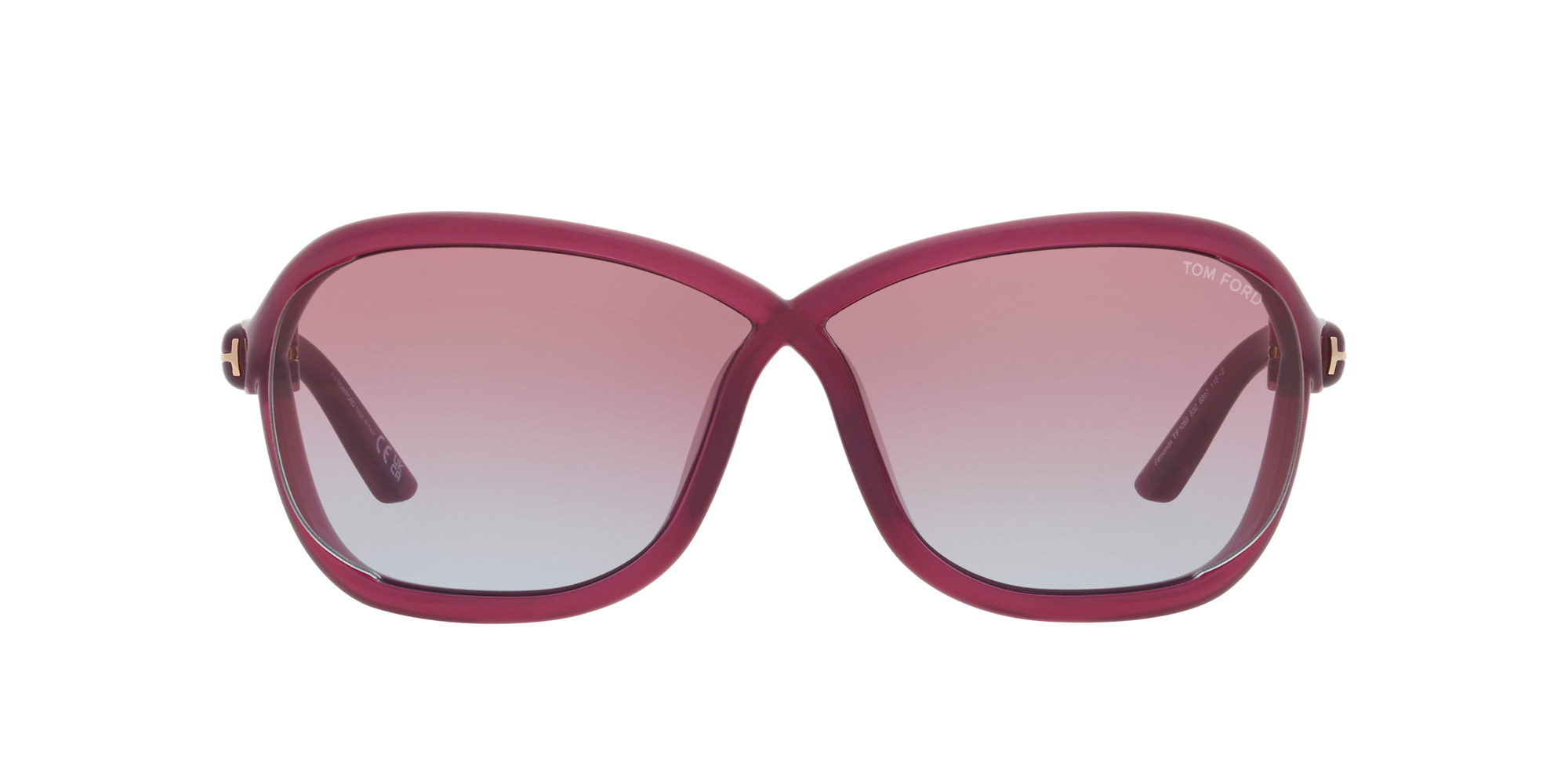 Shop Tom Ford Woman Sunglass Fernanda In Purple