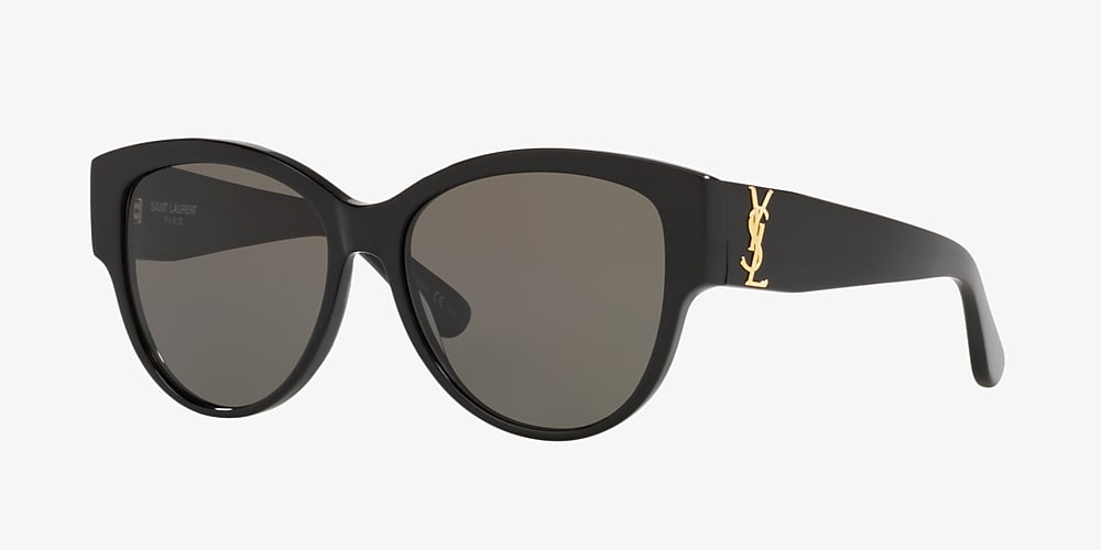 Saint Laurent Eyewear Saint Laurent Sl 312 Black Sunglasses