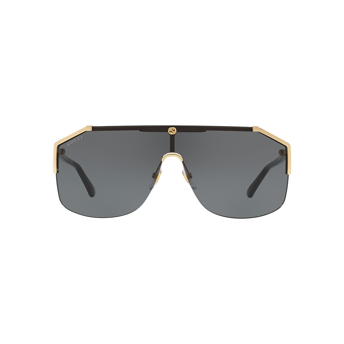 Gucci GG0291S 60 Grey & Grey Sunglasses | Sunglass Hut USA