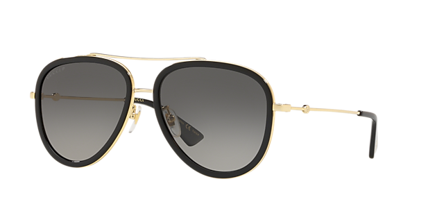 Gucci glitter outlet aviator sunglasses