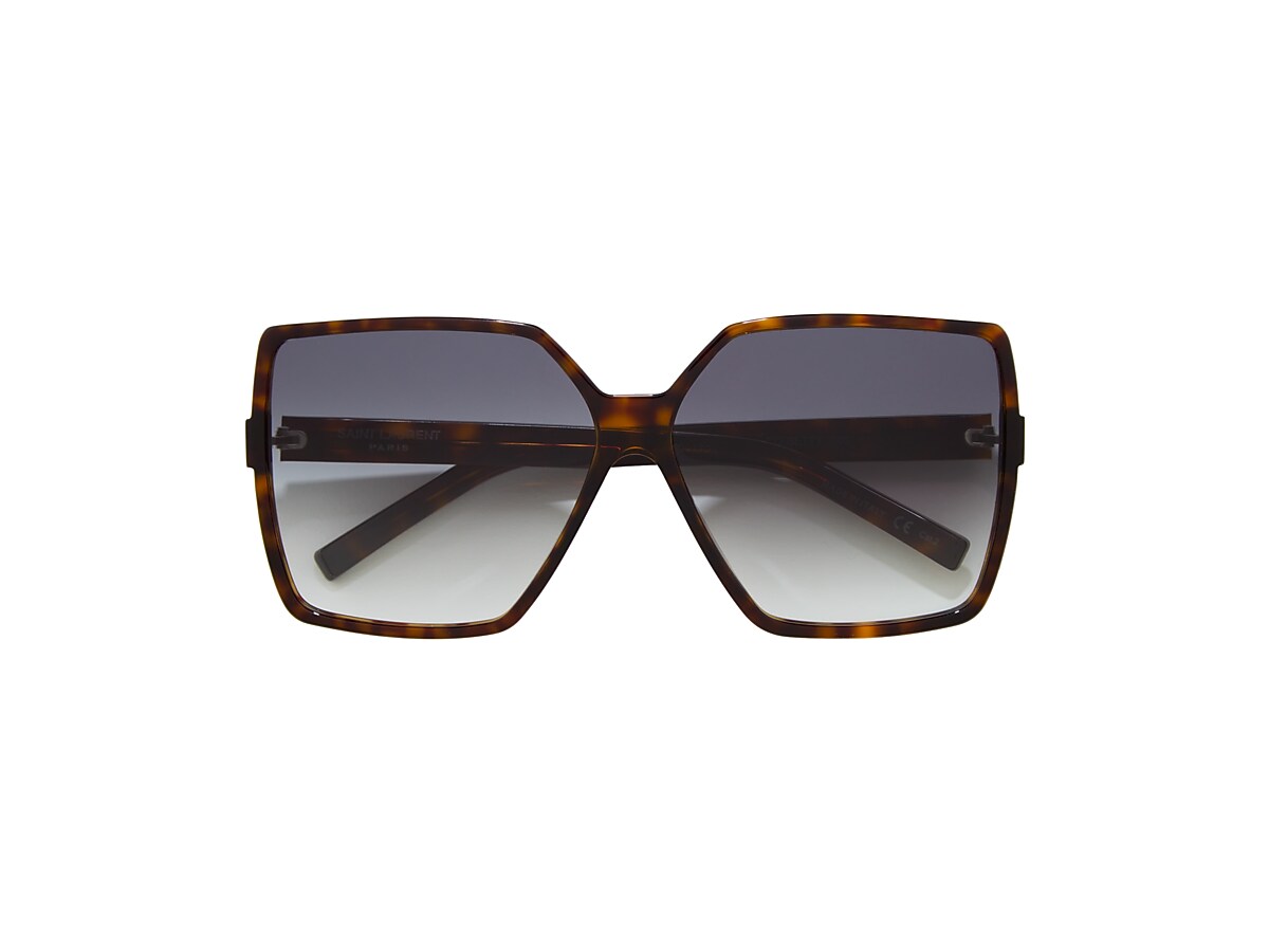 NWT Yves Saint Laurent SL 232-005 Sunglasses Saint Laurent SL 232 BETTY XXL (63 - 13) with Grey lenses  main image 4