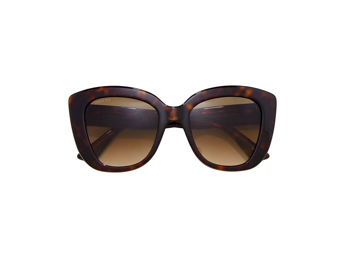 GUCCI GG0327S Tortoise - Female Luxury Sunglasses, Brown Lens