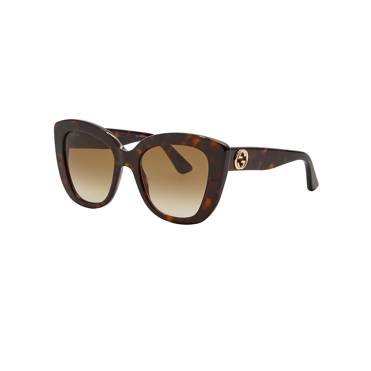 GUCCI GG0327S Tortoise - Female Luxury Sunglasses, Brown Lens