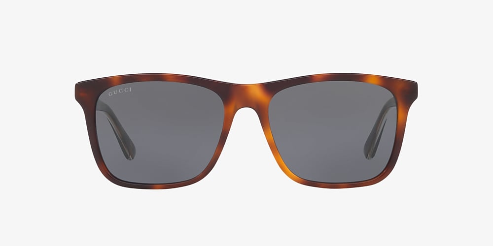 ankomme Pub hurtig Gucci GG0381S 57 Blue & Tortoise Sunglasses | Sunglass Hut USA