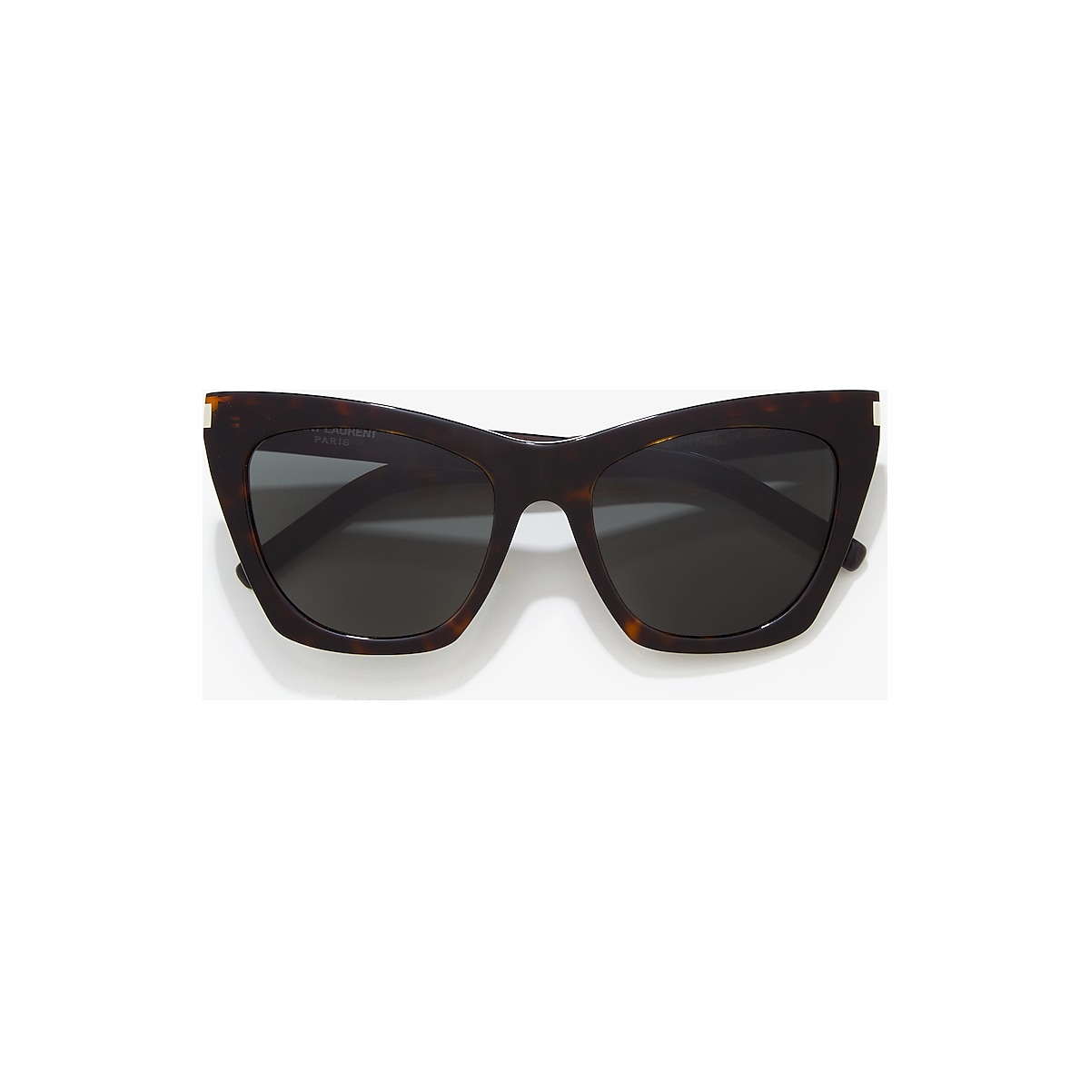SAINT LAURENT: SL 214 Kate acetate sunglasses - Black