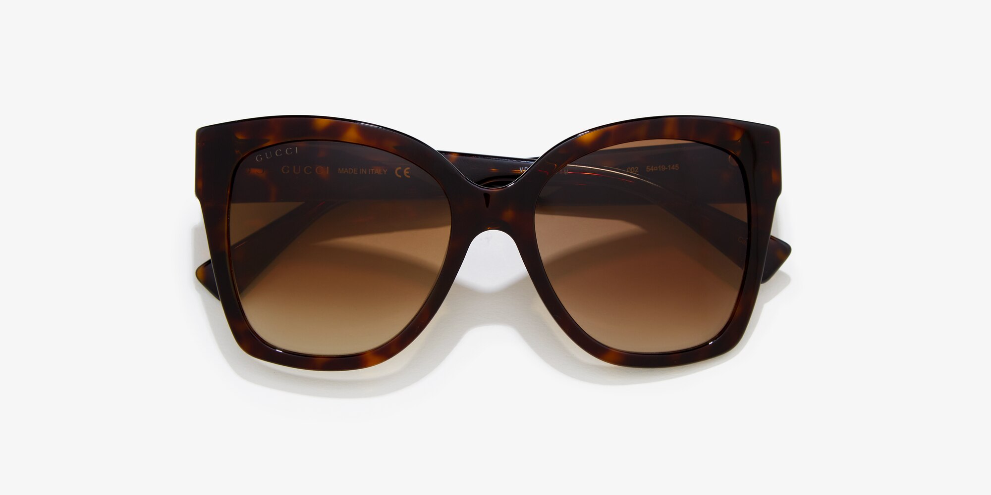 gucci brown tortoise sunglasses