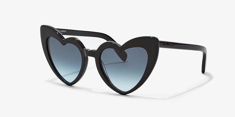 Sunglasses Heart Saint Laurent 196 LOULOU 181 White, 48% OFF