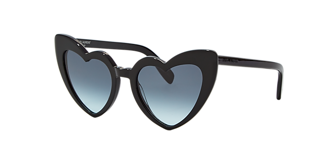 Saint laurent sale loulou sunglasses black