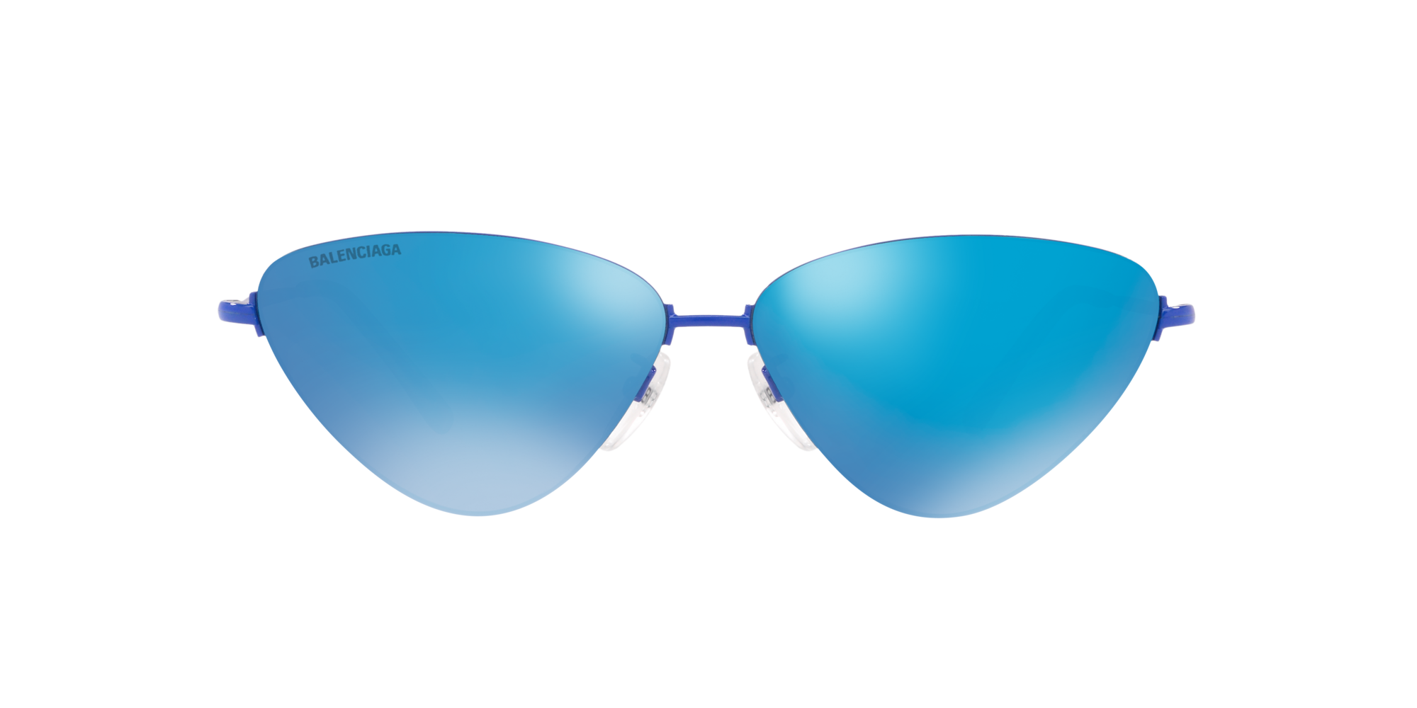 balenciaga sunglasses blue