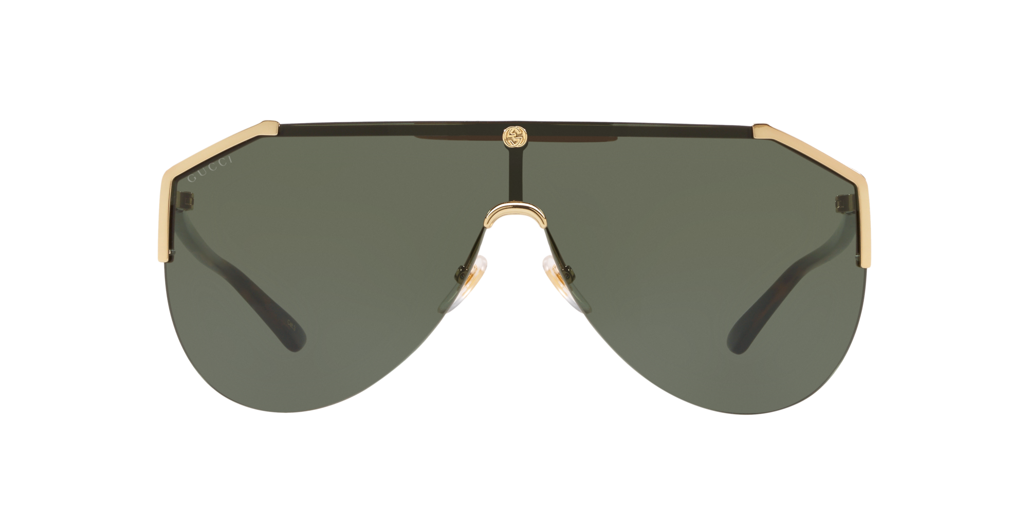 gucci gold mirror sunglasses