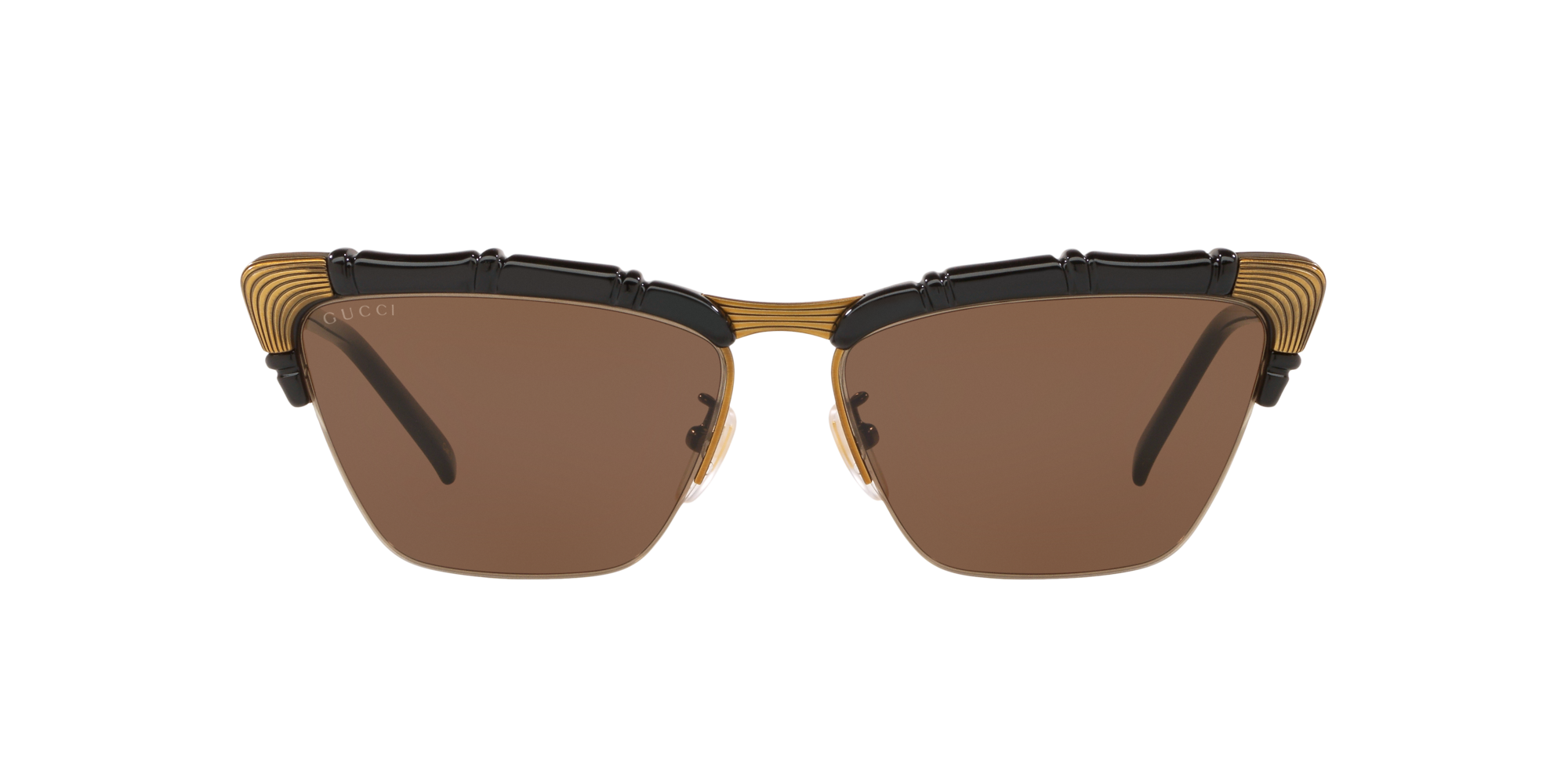 Shop Gucci Woman Sunglass Gg0660s In Brown