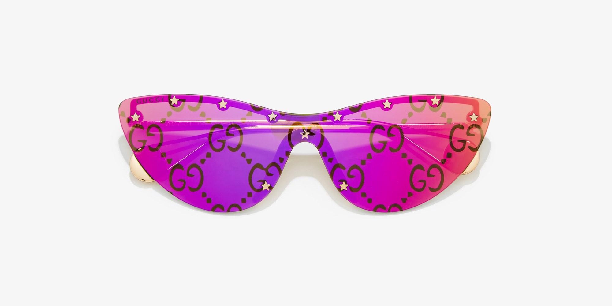 gucci pink mirrored sunglasses