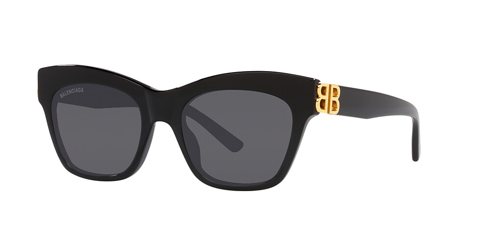 Black balenciaga clearance sunglasses