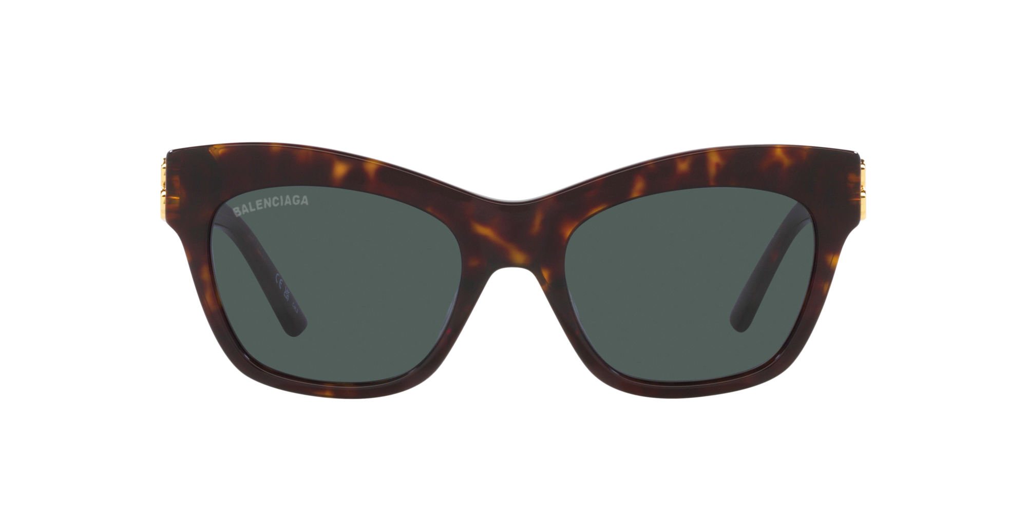 Shop Balenciaga Woman Sunglass Bb0132s In Green