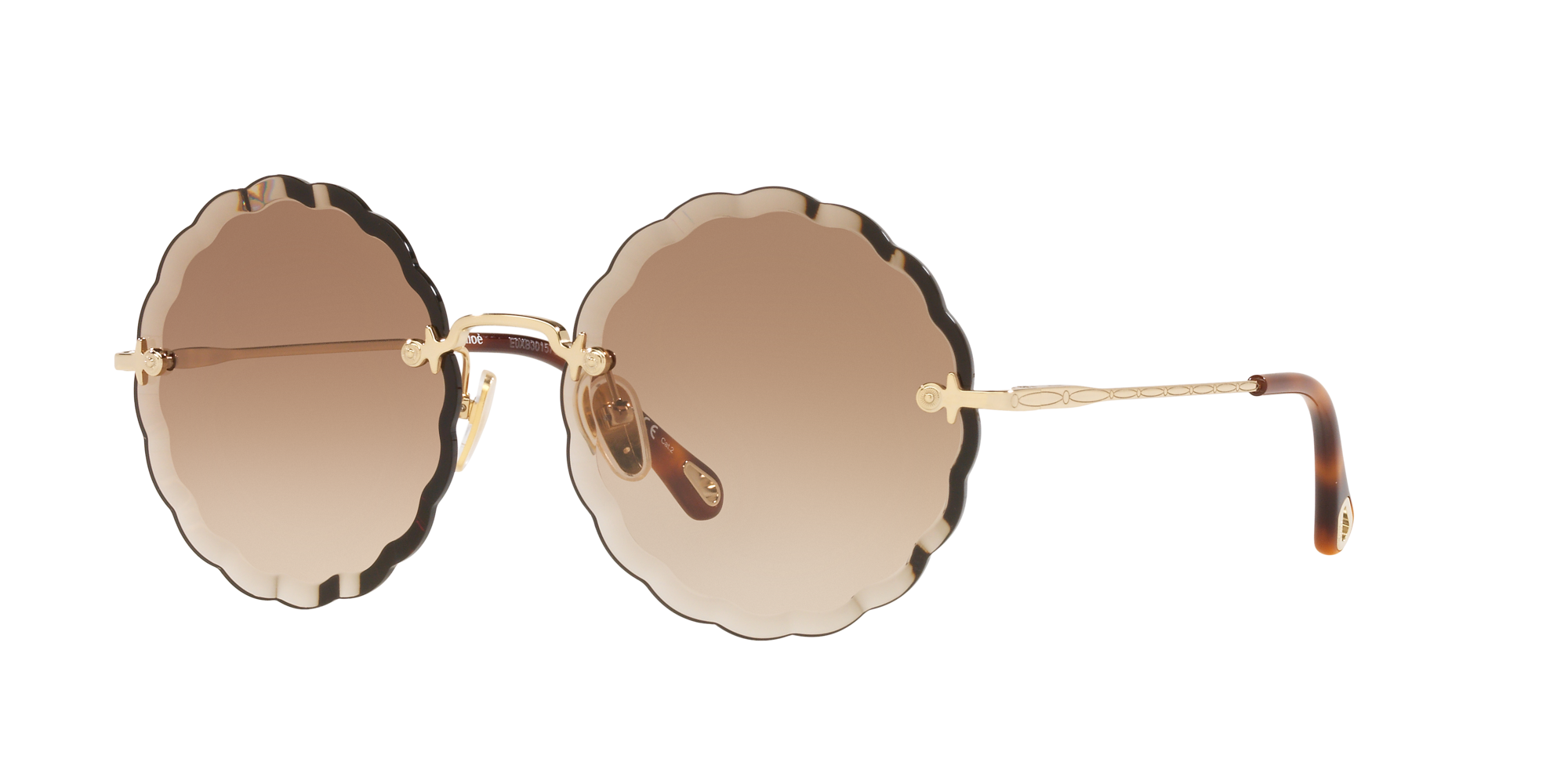 Chloé Unisex Sunglasses, Ch0047s 6n000348 In Brown Grad