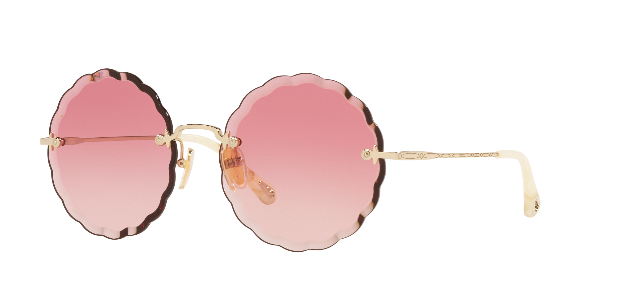 Chloé Unisex Sunglasses, Ch0047s In Pink Grad
