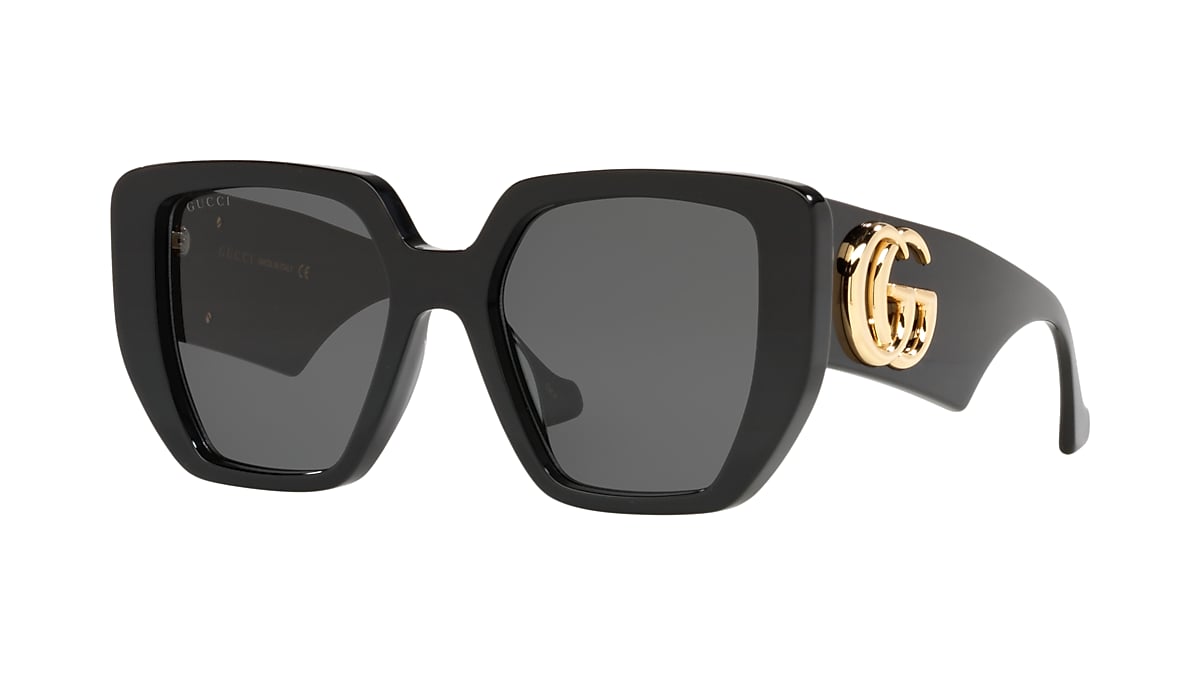 Frank Worthley Verfijnen Winst Gucci GG0956S 54 Grey & Black Copper Sunglasses | Sunglass Hut USA
