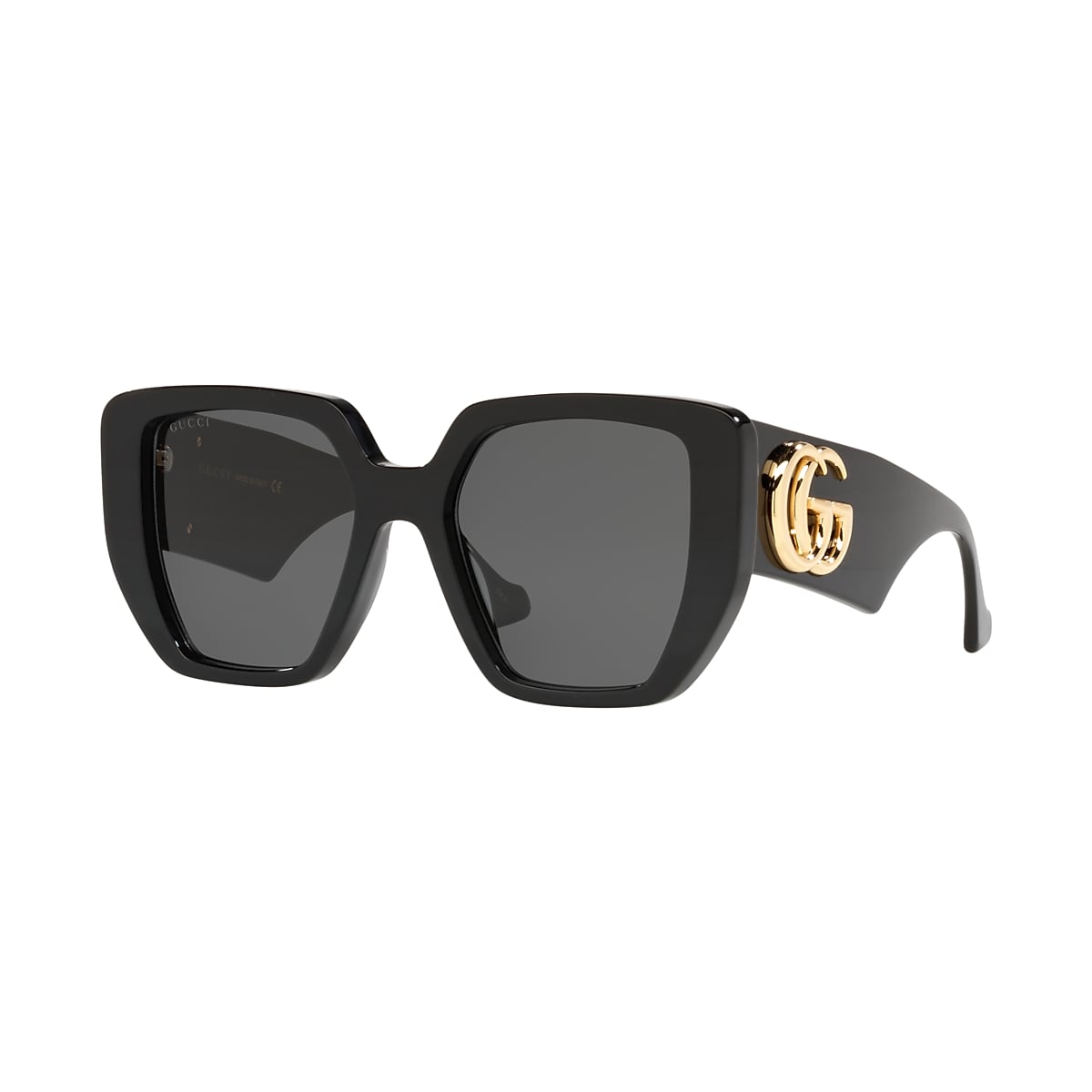 Concreet Beperking Chronisch Gucci GG0956S 54 Grey & Black Copper Sunglasses | Sunglass Hut USA