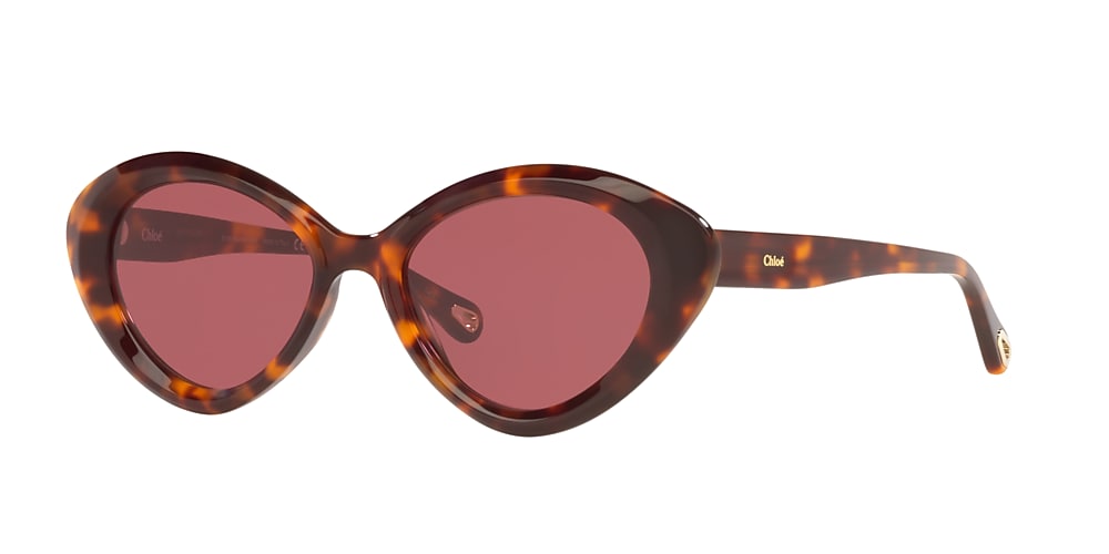 Chloe purple clearance sunglasses