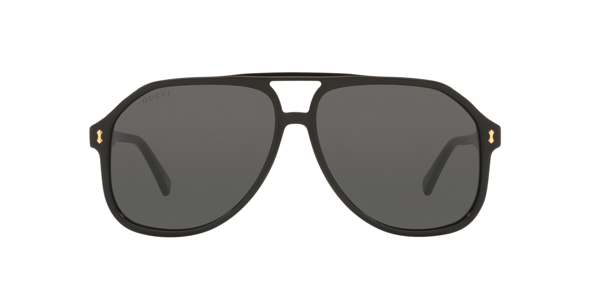 Gucci GG1042S 60 Grey & Black Sunglasses | Sunglass Hut USA
