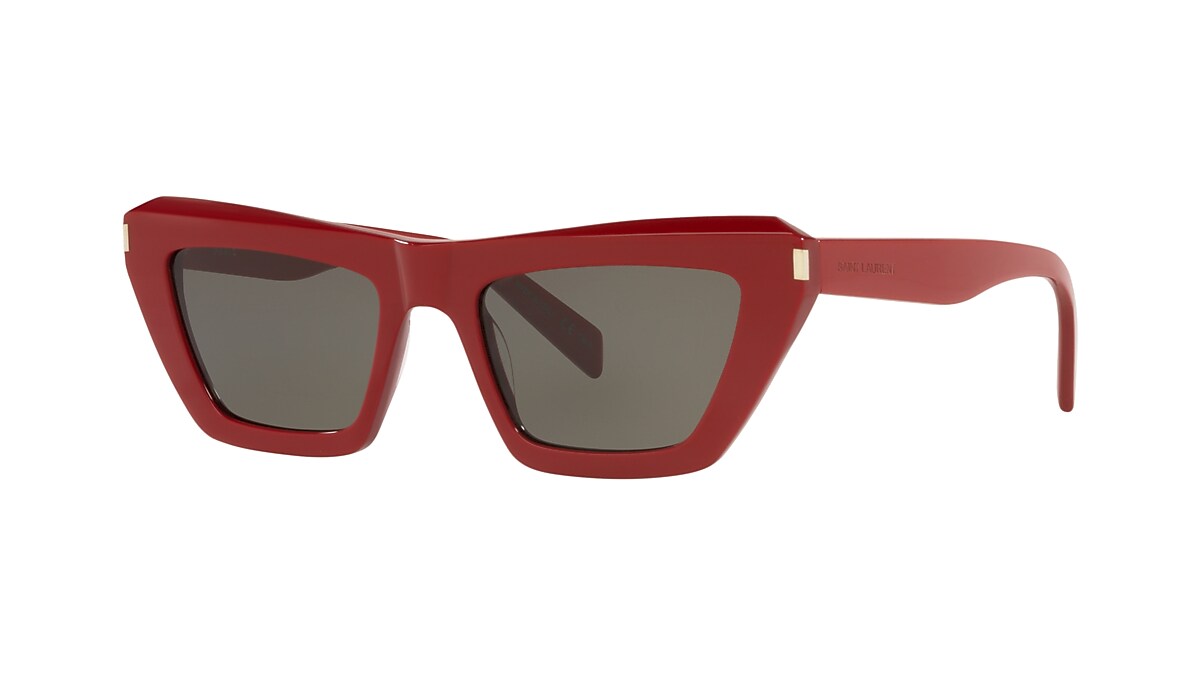 Saint laurent red hot sale sunglasses