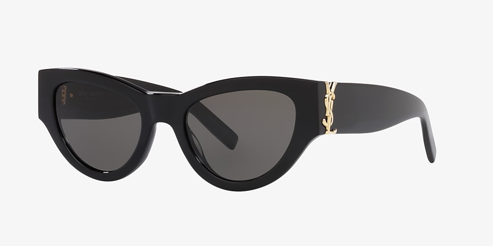 Saint Laurent SL M94 53 Grey & Black Sunglasses