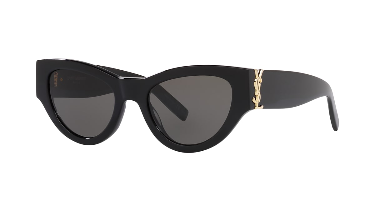 SAINT LAURENT SL M94 Black - Women Sunglasses, Grey Lens