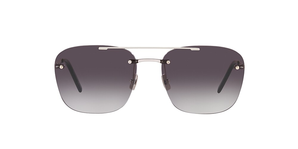 Ysl rimless discount sunglasses