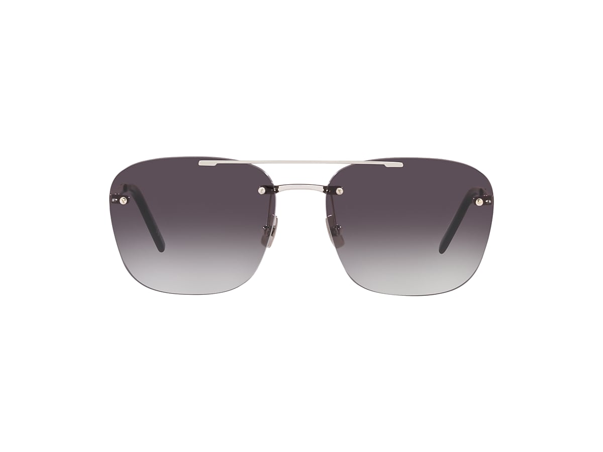 SL 309 Rimless Sunglasses in Black - Saint Laurent