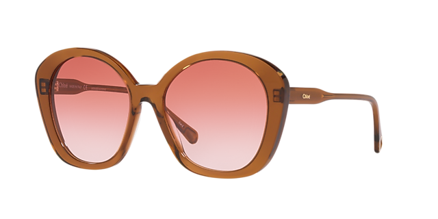 Chloé CH0036S 63 Orange Grad & Black Sunglasses | Sunglass Hut USA