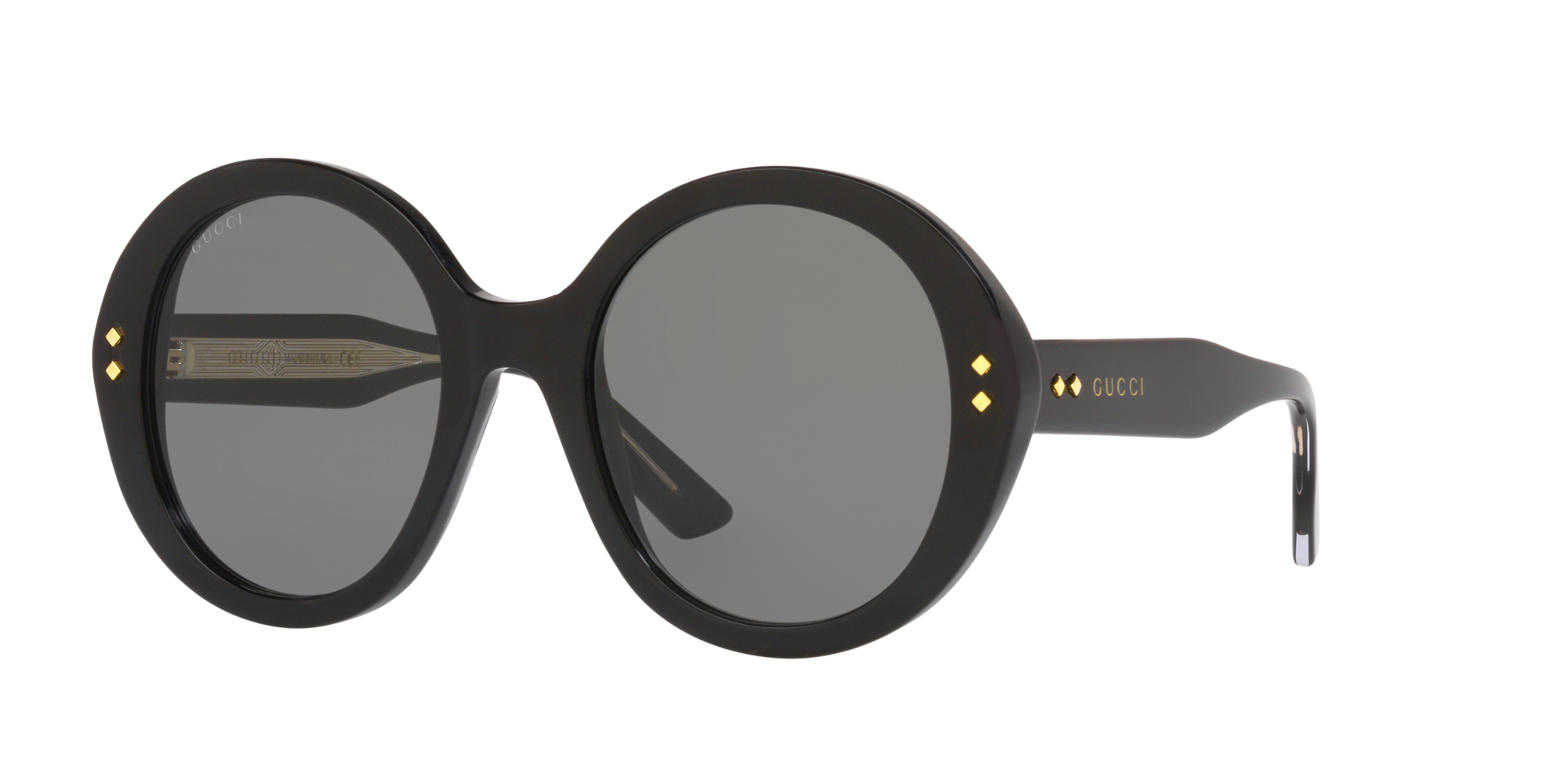 Gucci GG0998S 52 Grey & Black Sunglasses | Sunglass Hut Australia