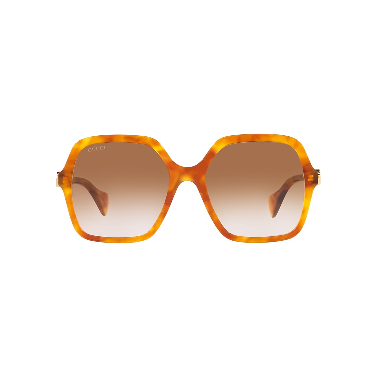 GUCCI GG1072S Brown Black - Woman Luxury Sunglasses, Brown Lens