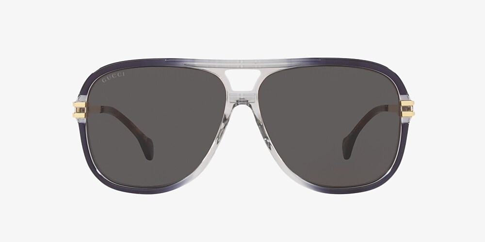 Gucci GG1105S 001 Grey Grey Sunglasses, 59% OFF