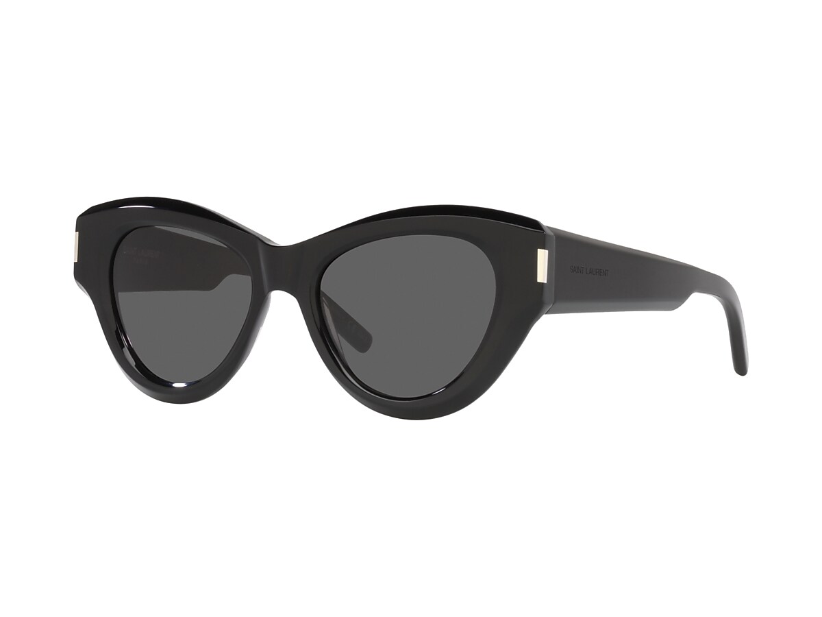 SAINT LAURENT - BOLD CATEYE SUNGLASSES /BLACK