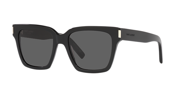 Saint Laurent SL 507 54 Black & Black Sunglasses | Sunglass Hut USA