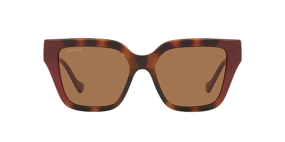 Brown 2024 gucci glasses