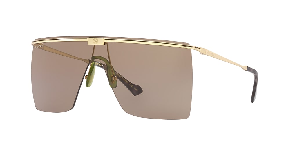 Gucci GG1096S Gold & Gold Sunglasses | Sunglass Hut USA