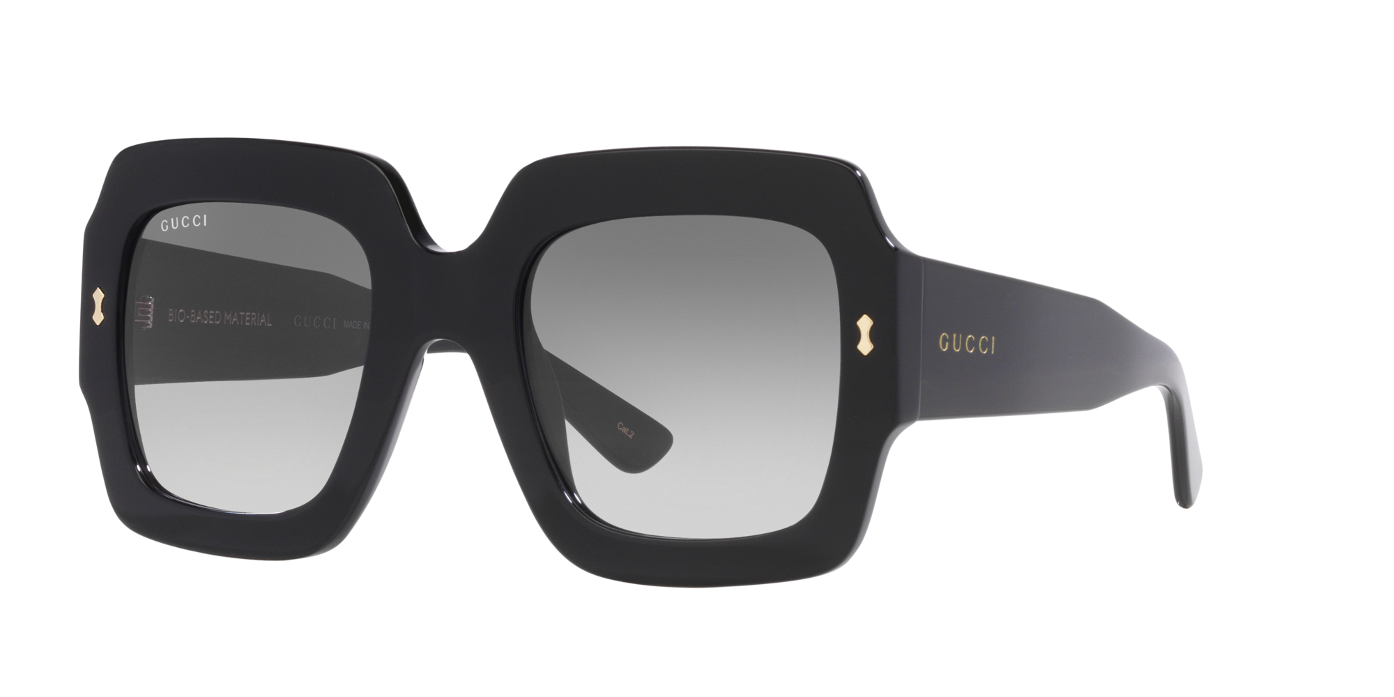 Gucci GG1111S Oversized Square Sunglasses in Black – Designer Daydream